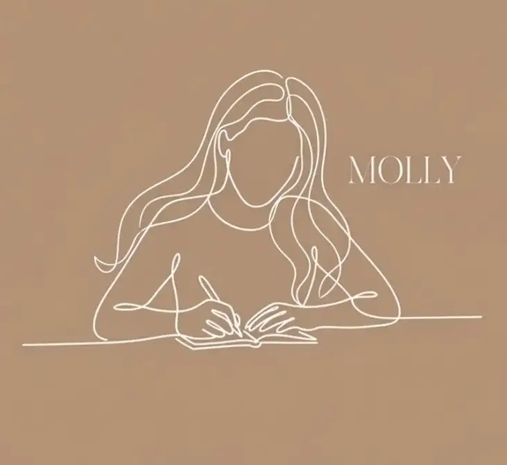 作者 Molly 的手繪插畫